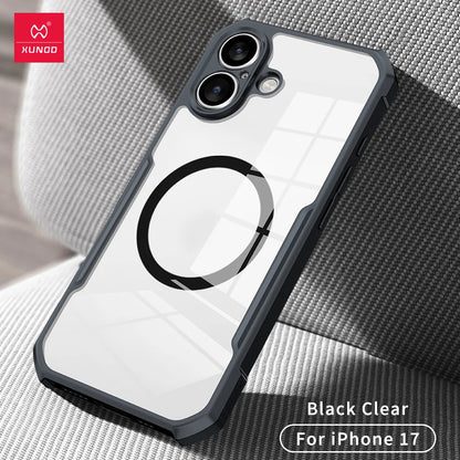 Crystal Clear MagSafe Shockproof Case for iPhone 17 Series – Anti-Yellow, Drop Protection Slim Cover