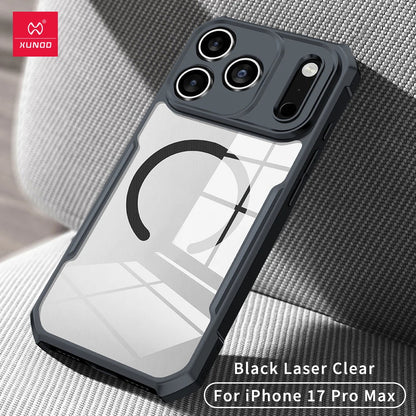 Crystal Clear MagSafe Shockproof Case for iPhone 17 Series – Anti-Yellow, Drop Protection Slim Cover