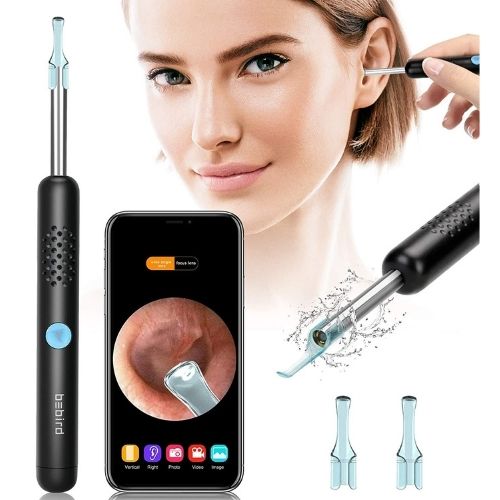 Smart Ear Wax Remover with Camera – HD Visual Ear Cleaner with App & LED Lights