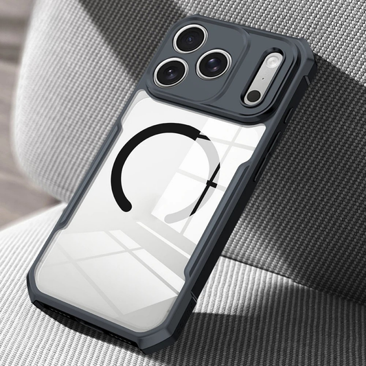 Crystal Clear MagSafe Shockproof Case for iPhone 17 Series – Anti-Yellow, Drop Protection Slim Cover