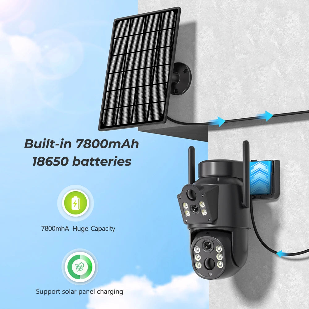 Solar 4K Security Camera – Wireless Outdoor Protection