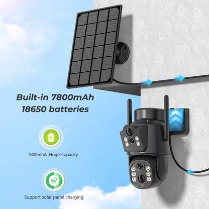 Solar 4K Security Camera – Wireless Outdoor Protection