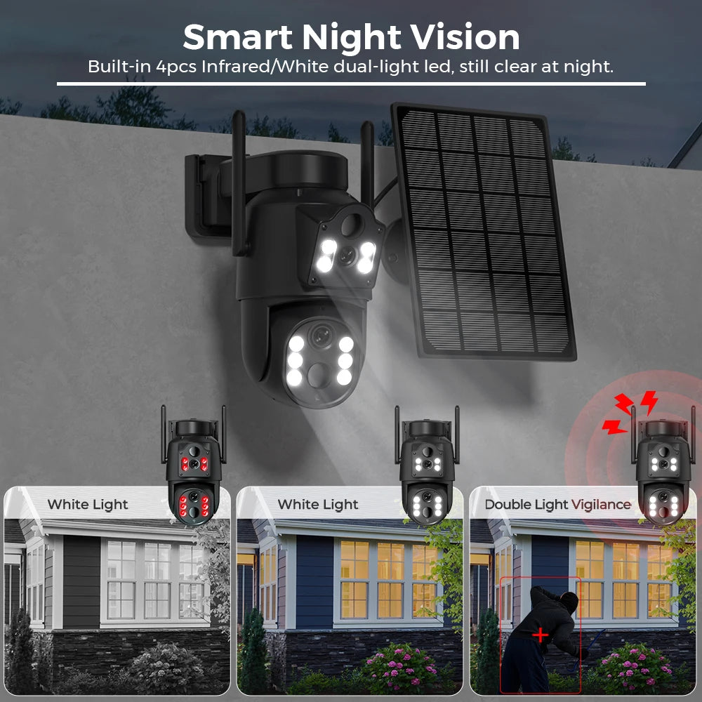 Solar 4K Security Camera – Wireless Outdoor Protection