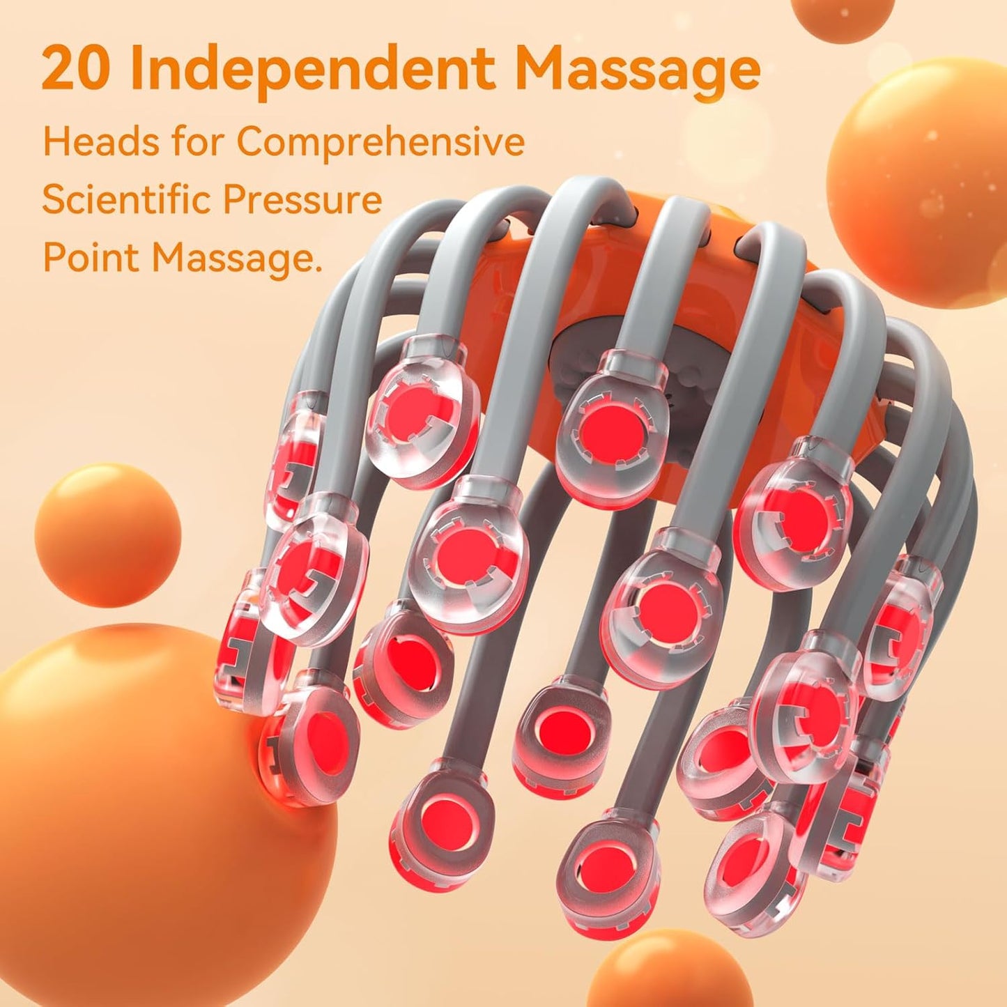 Relaxing Head Massager – Stress Relief & Tension Soothing Scalp Massage Tool