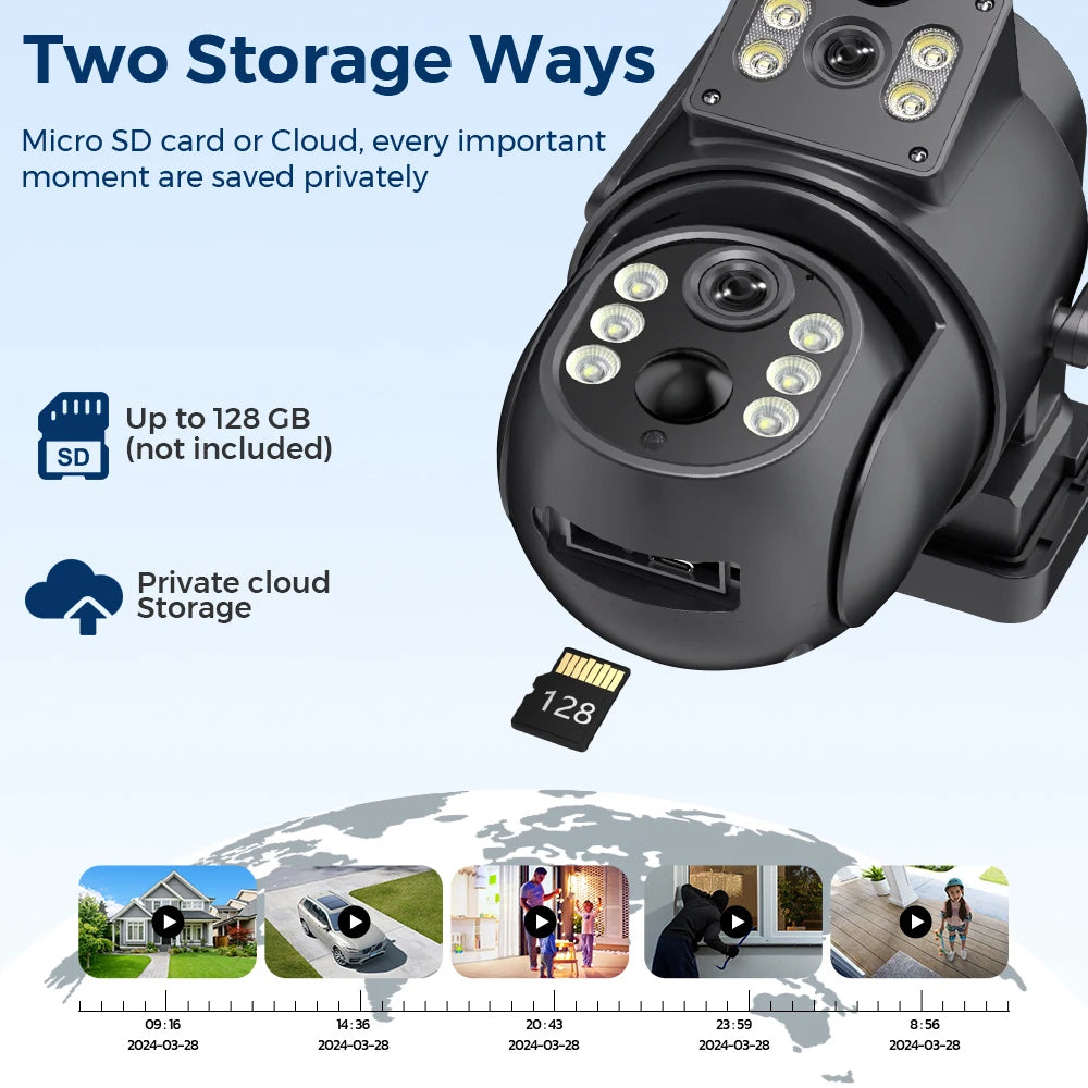 Solar 4K Security Camera – Wireless Outdoor Protection