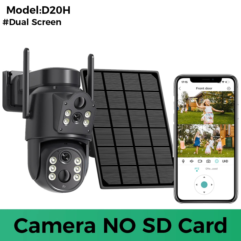 Solar 4K Security Camera – Wireless Outdoor Protection
