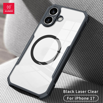 Crystal Clear MagSafe Shockproof Case for iPhone 17 Series – Anti-Yellow, Drop Protection Slim Cover