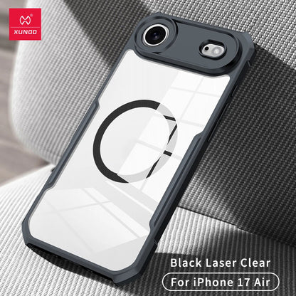 Crystal Clear MagSafe Shockproof Case for iPhone 17 Series – Anti-Yellow, Drop Protection Slim Cover